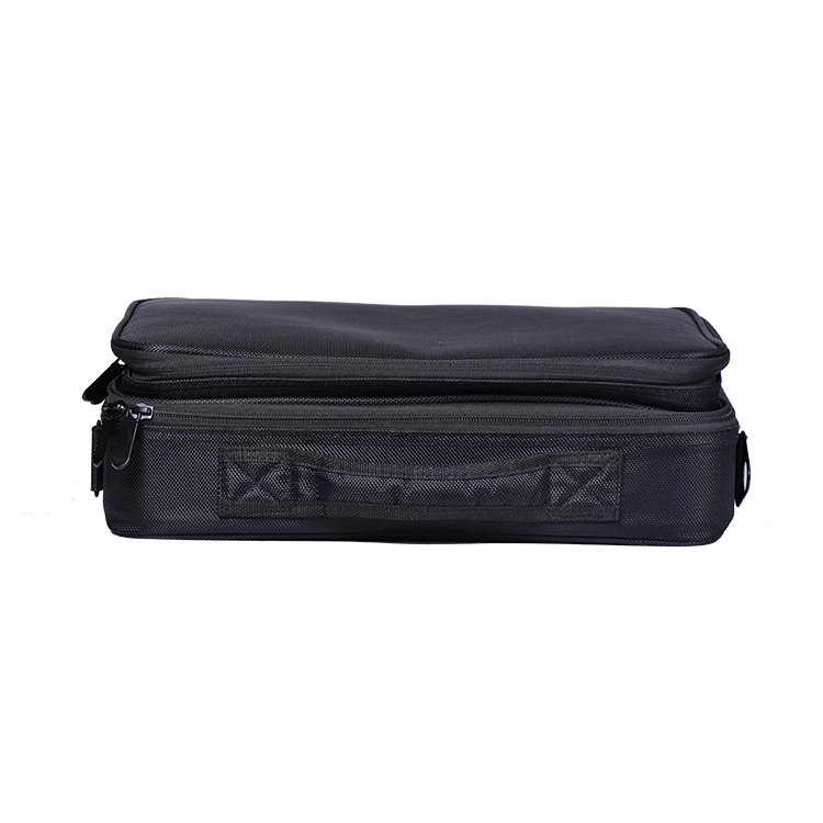 Made In Guangdong Portable Barber's Tool Bag, Professional Grooming Tool Case, Cosmetic Case With Dividers