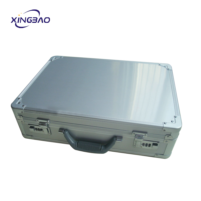 China OEM Sliver Manufacturer Large Tool Aluminum Briefcase For Precise Devices