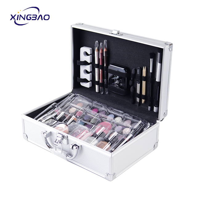 Cheap hole cosmetic case aluminum MAKEUP COSMETIC cosmetic organizer beauty case makeup vanity box