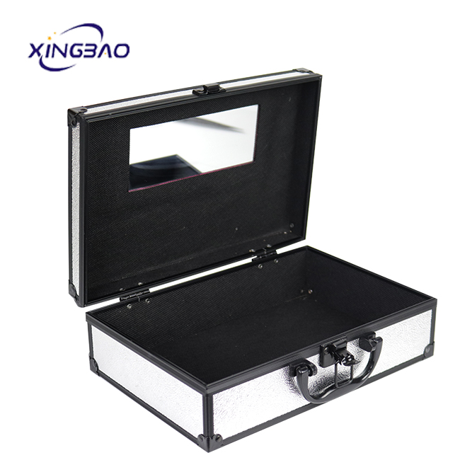 makeup aluminum case empty cosmetic makeup boxes case professional beauty caboodles on the go girl classic custom